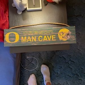 Oregon Man Cave Sign